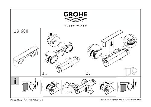 GROHE 18608001 EasyReach Shower Tray