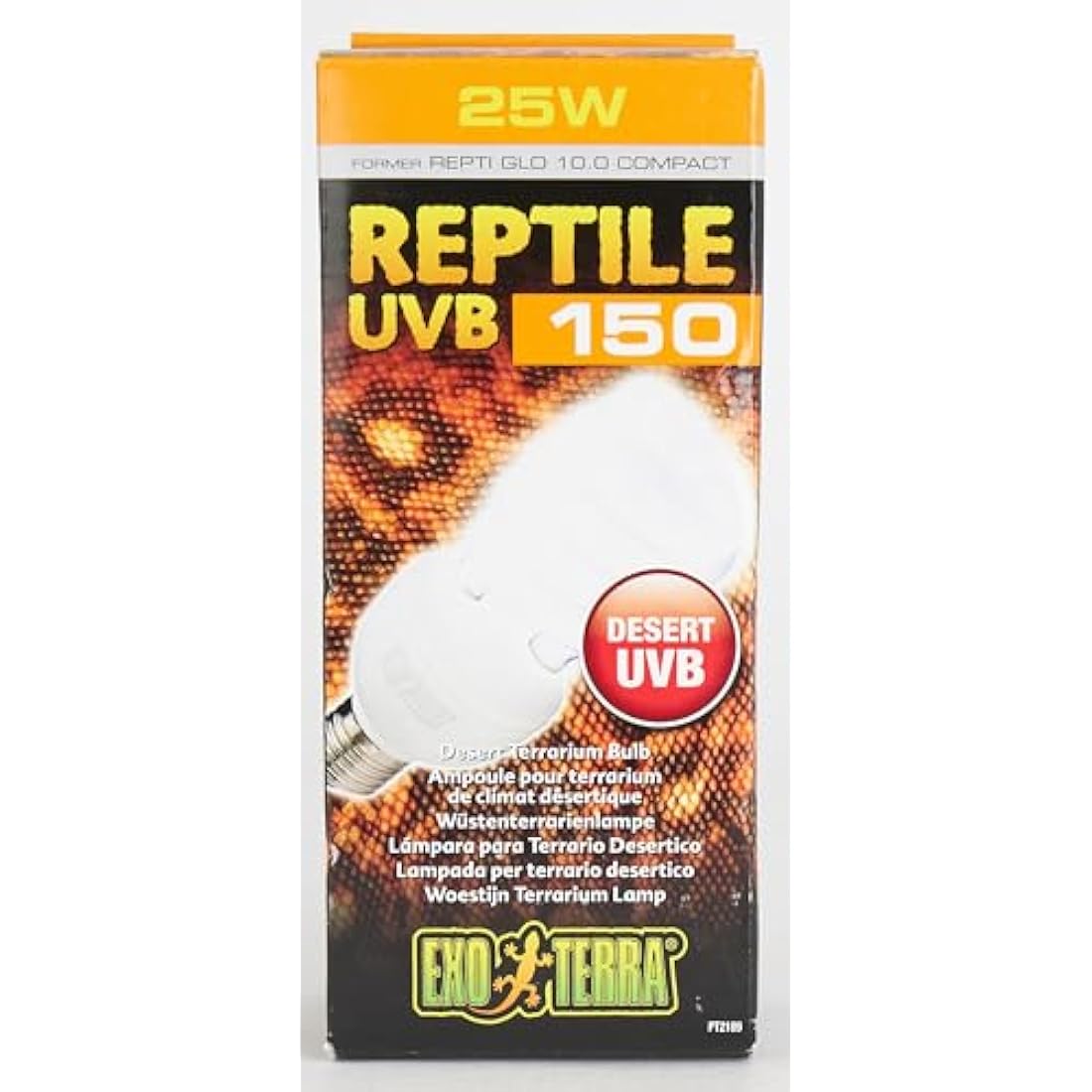 Exo Terra Rpetile UVB 150 Desert Terrarium Bulb, 25 W