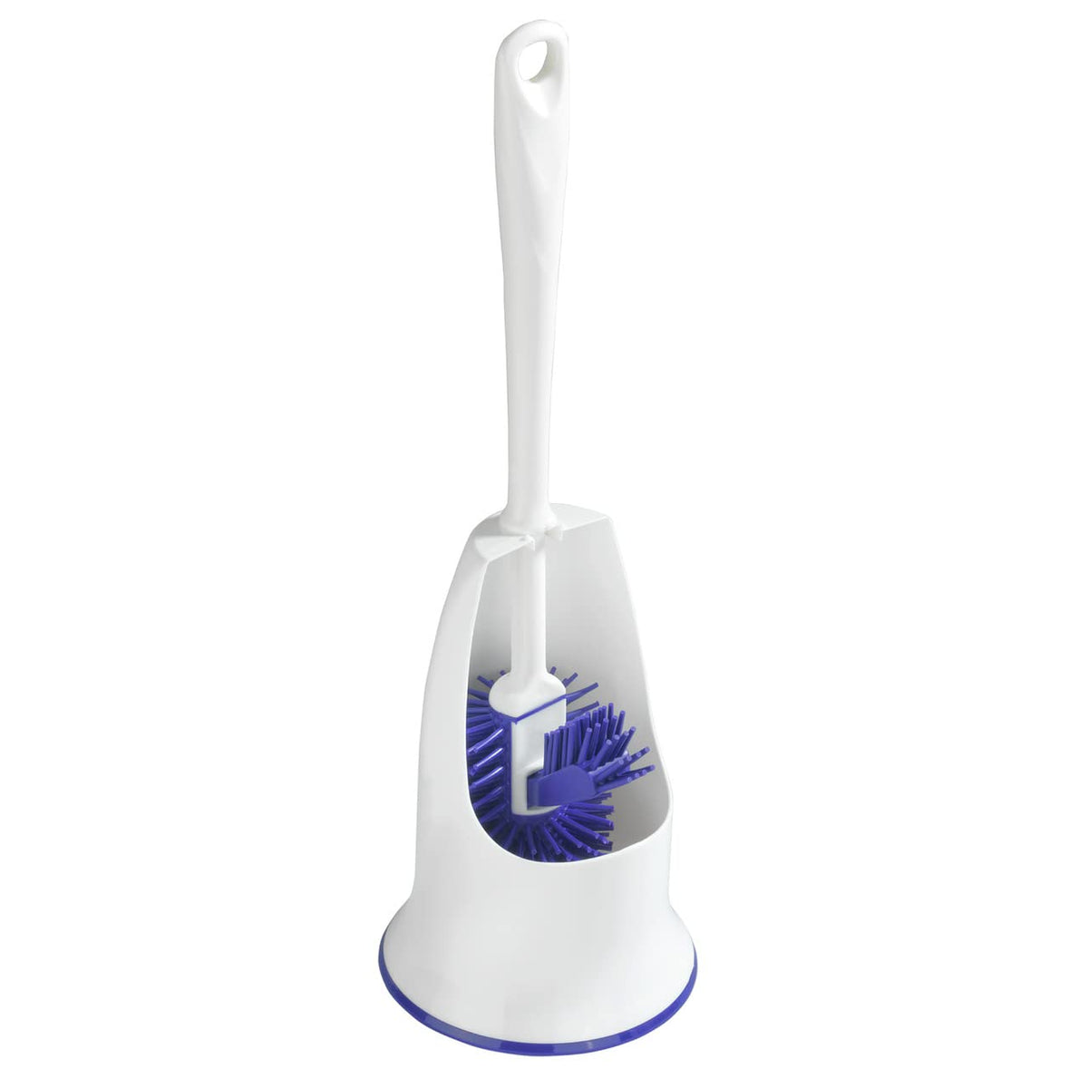 Maximex Maximex Toilet Brush Stand PP, White, Purple