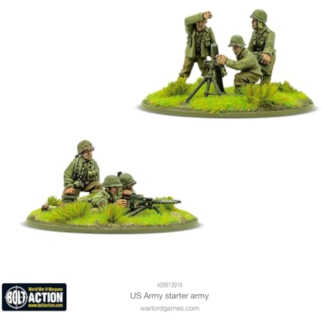 Warlord Games US Army Starter Army - 28mm Scale Miniatures for Bolt Action Highly Detailed World War 2 Miniatures