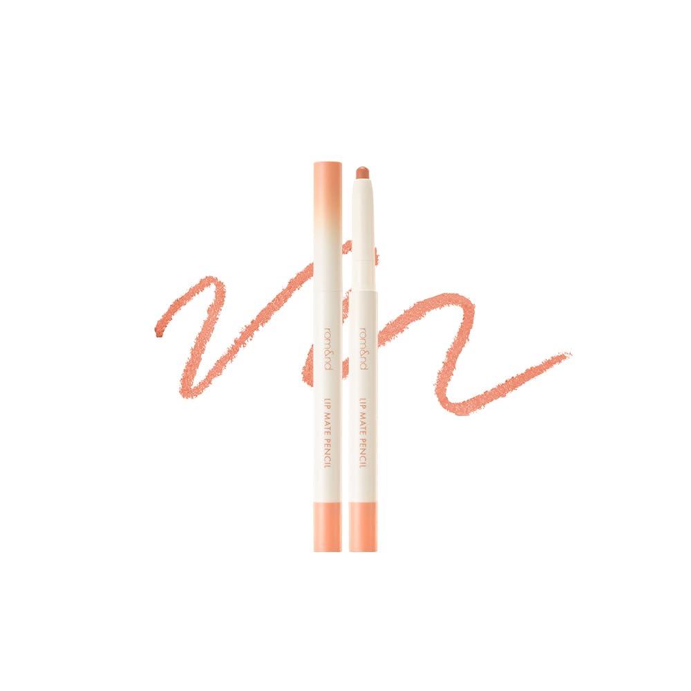 rom&nd LIP MATE PENCIL 6colors | lip liner, lip pencil, lipliner, lipliner pencil, lipliners | 13g, 0.46 oz