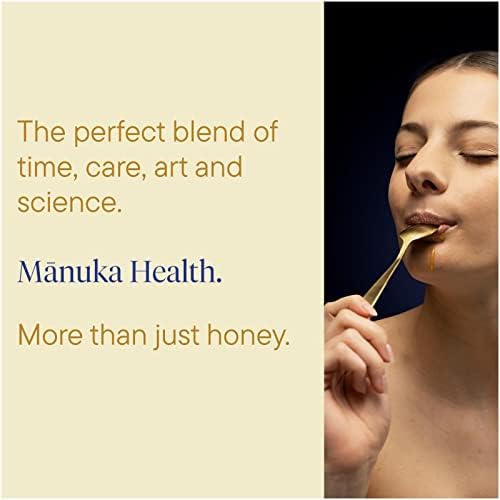 Manuka Health MGO 250+ Manuka Honey 250 g, 100 Percent Pure New Zealand Manuka Honey with Methylglyoxal