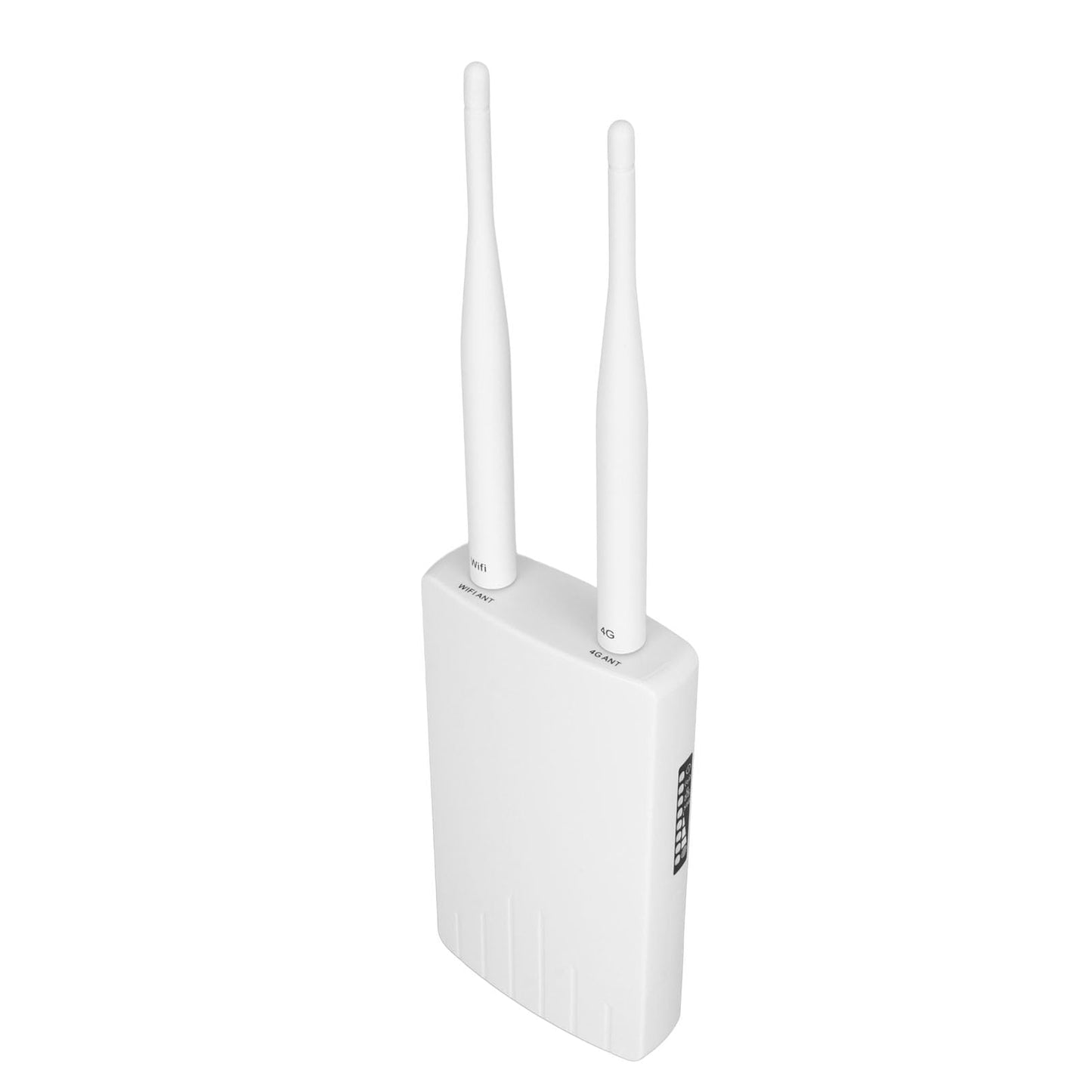 Outdoor 4G LTE CPE WiFi Router, Portable Mobile WiFi Hotspot Router with Detachable Antennas, Waterproof Supports 10 Device Connections (UK Plug)