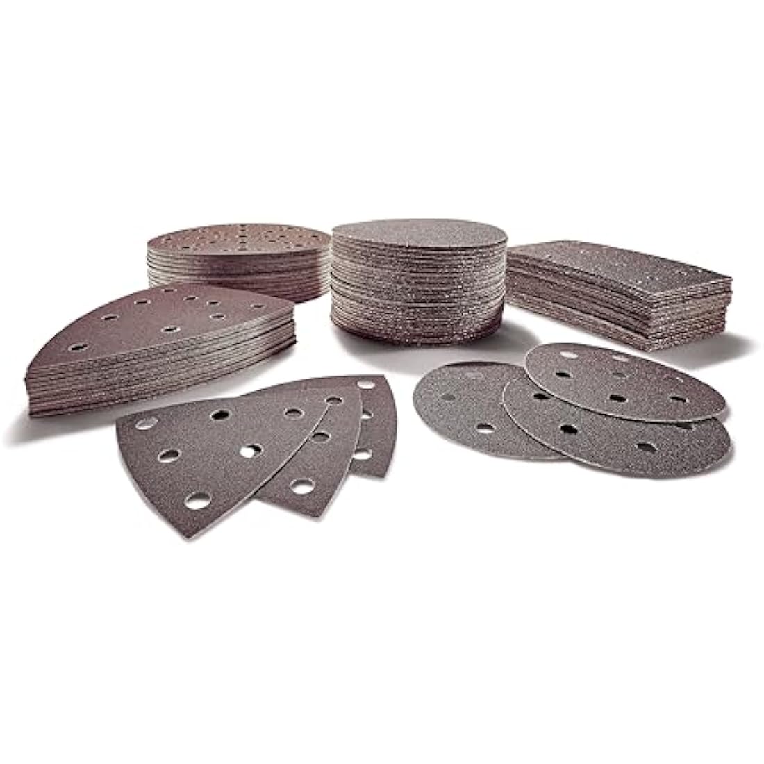 Festool 575188 Sanding Discs STF D150/48 P80 RU2/50, Steel Grey, Grain 80, Set of 50 Pieces
