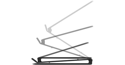 Twelve South Curve Flex Laptop Stand, MacBook Stand - Ergonomic, Portable, Aluminum Laptop Holder, Laptop Cooling Stand, Adjustable Height & Angle,