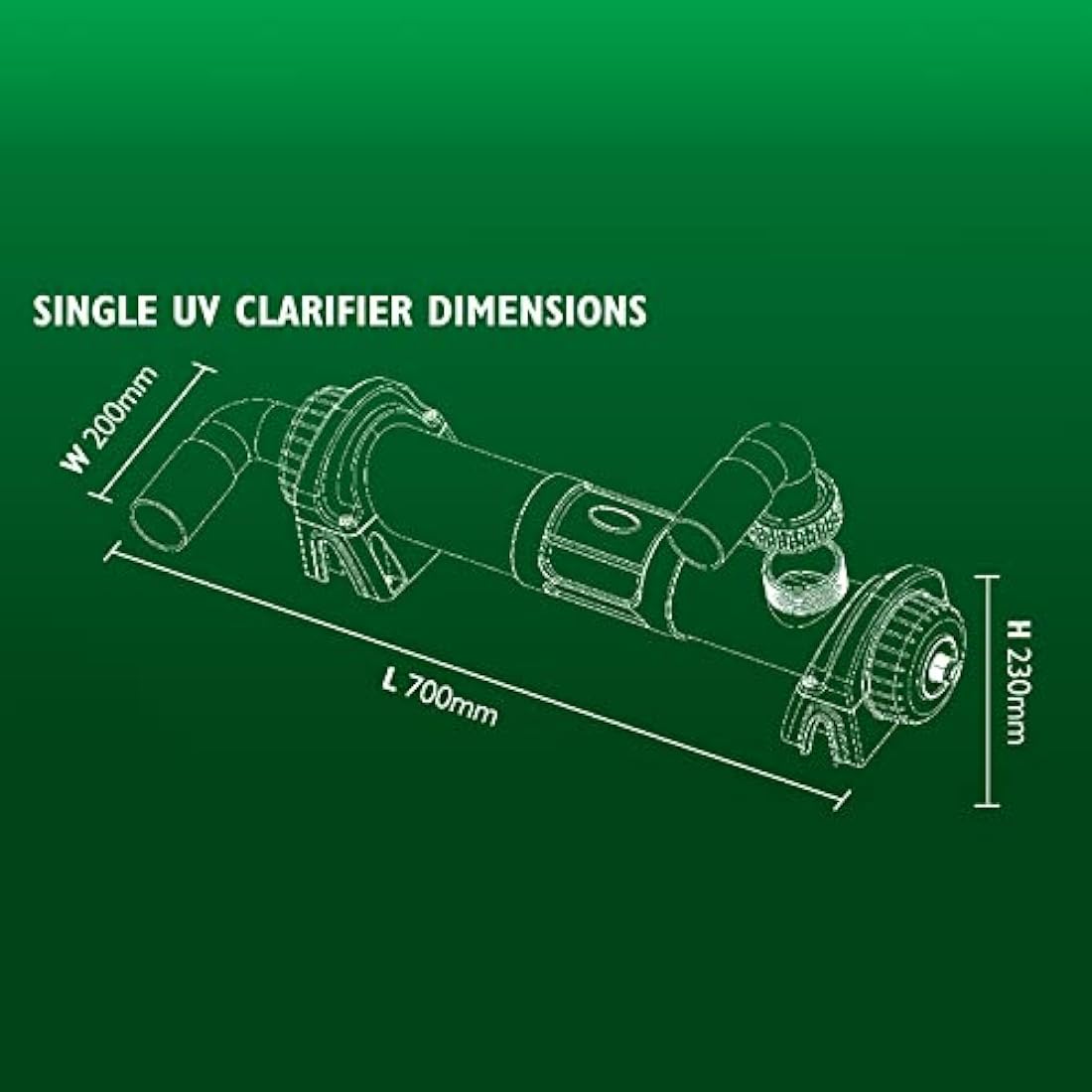 Blagdon 24W Pro UV Clarifier PC for 21,600L Pond