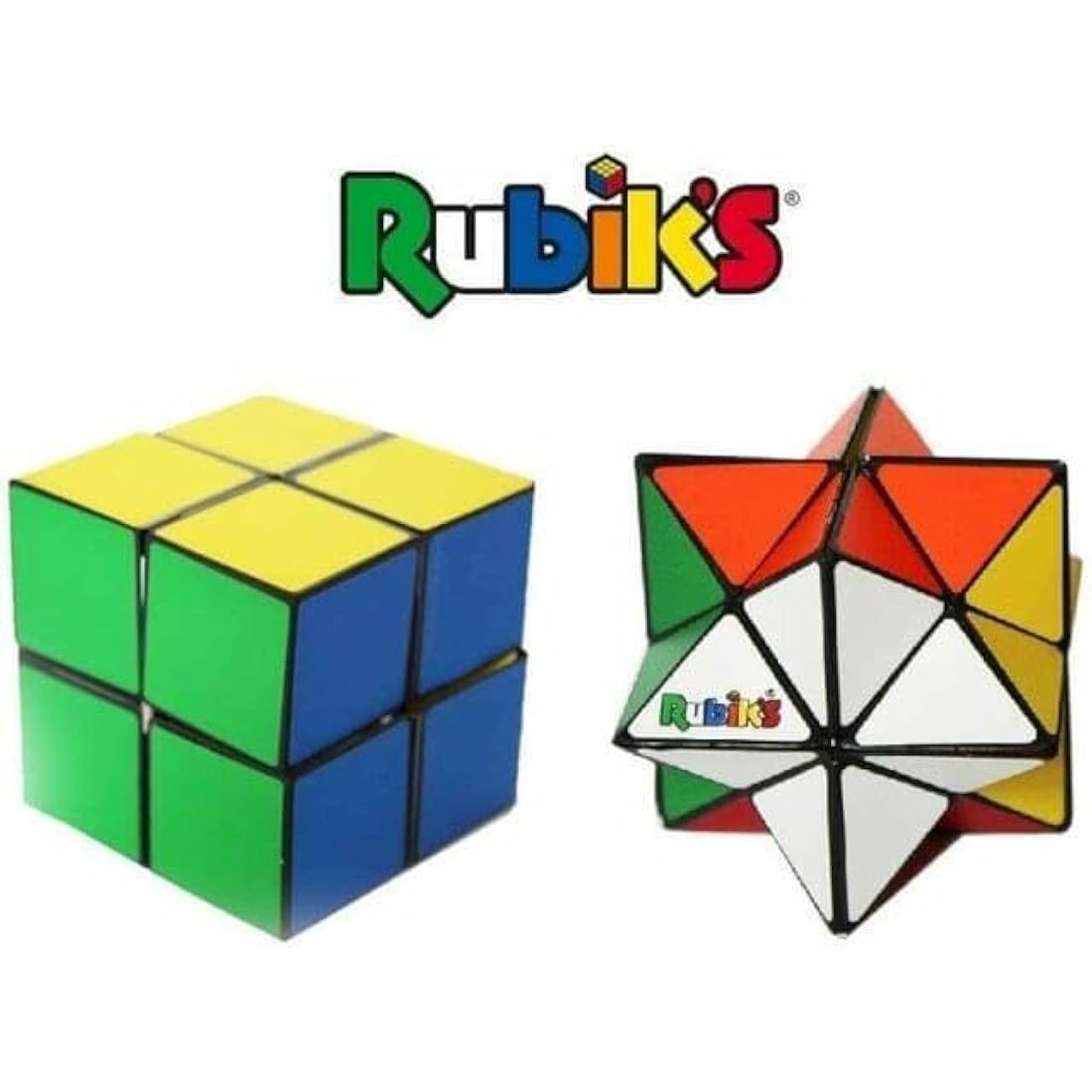 Rubik's cube Magic Star Puzzle | 2 Pack| Puzzle Games | Pocket Educational STEM Toy | Brain Teaser | Stress Relief | Fun | Fidget Toys | Age 3 Plus | Sinco Creations