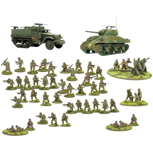 Warlord Games US Army Starter Army - 28mm Scale Miniatures for Bolt Action Highly Detailed World War 2 Miniatures