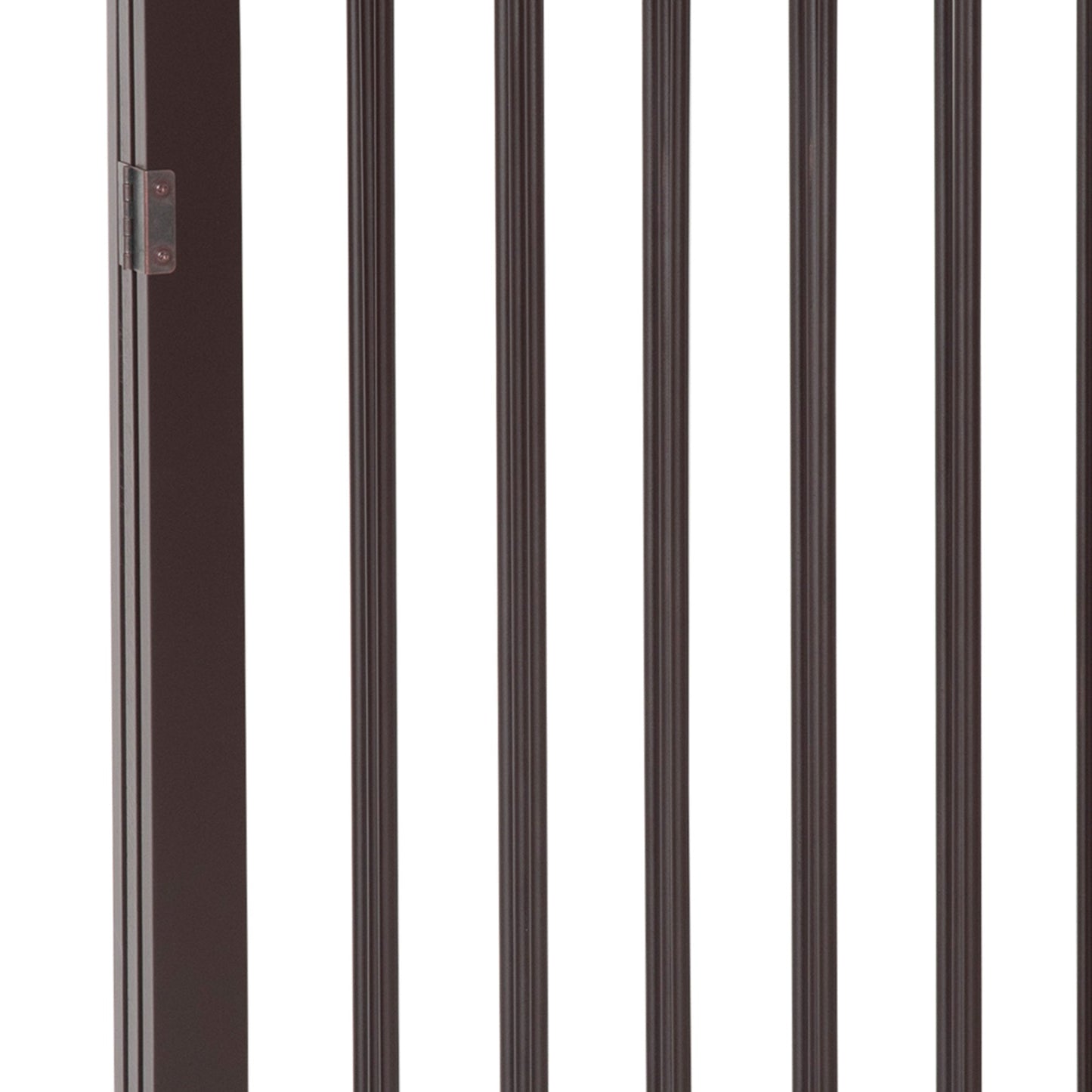 PawHut 3 Panel Stair Gate Foldable Dog Door Gate Indoor Free Standing Safety Gate Pet Barrier 76cm Height