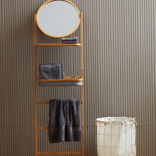 Thread and Loom 6 Piece Poppy Seed Towel Set