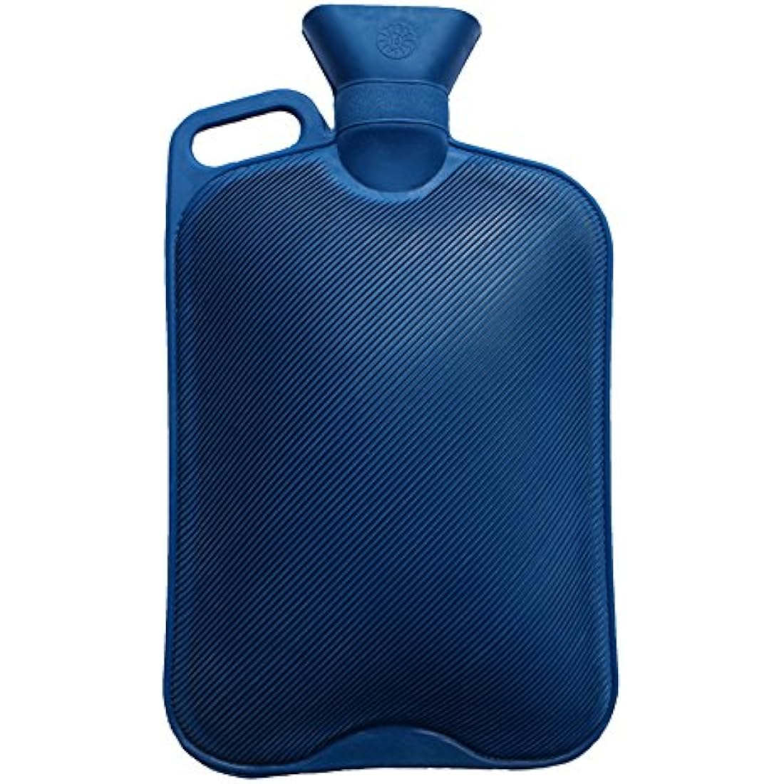 Vagabond Bags 2.7 Litre Extra Large Ribbed Blue Hot Water Bottle
