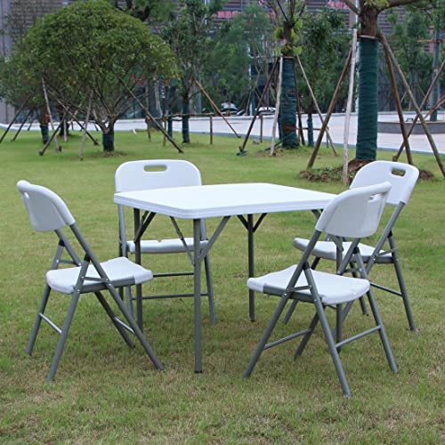Bolero Foldaway Square Table 3Ft 740X860X860mm Restaurant Bar CafпїЅ Commercial