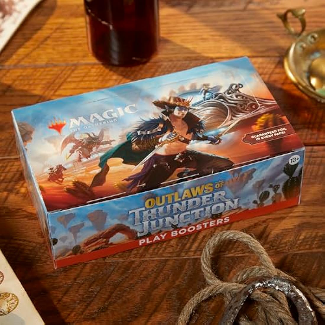 Magic: The Gathering Outlaws of Thunder Junction Play Booster Box - 36 Packs (504 Magic Cards) (English Version)
