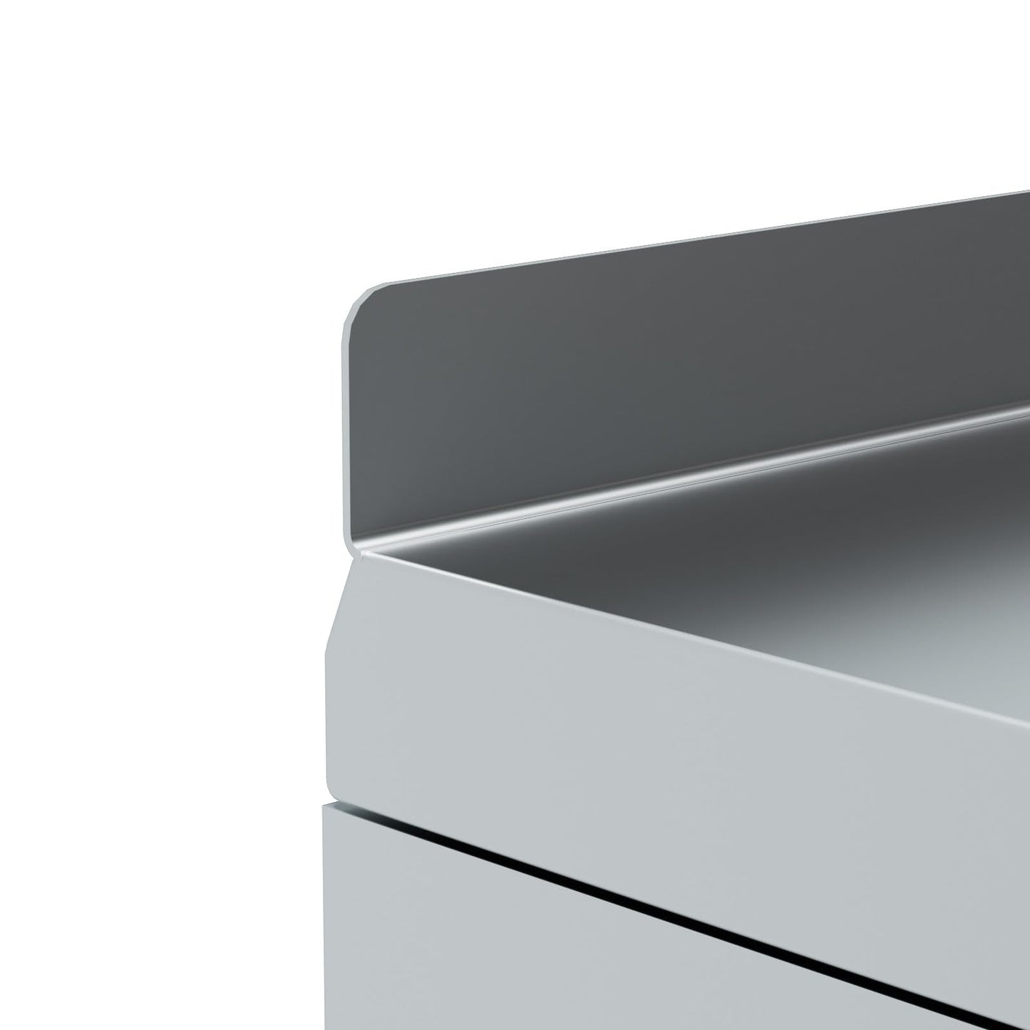 Stainless Steel Shelf Commercial Kitchen Wall Shelves (80x30cm, 2PCS)