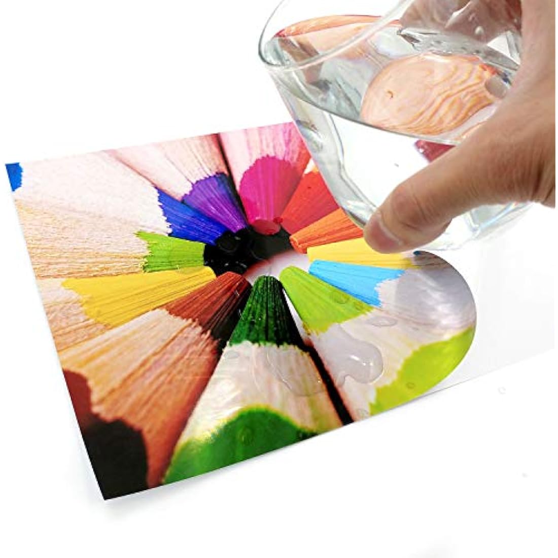 Sheets A3 White Premium Glossy Self Adhesive/Sticky Back Label HQ Resolution Printing Paper Sheet (100)