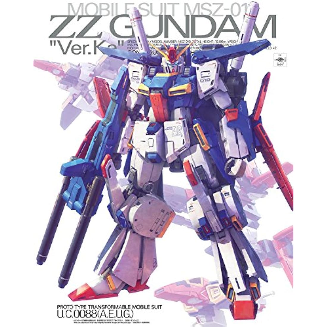 Electronic Arts GUNDAM - MG 1/100 ZZ Gundam Ver. Ka (Campaign) - Model Kit