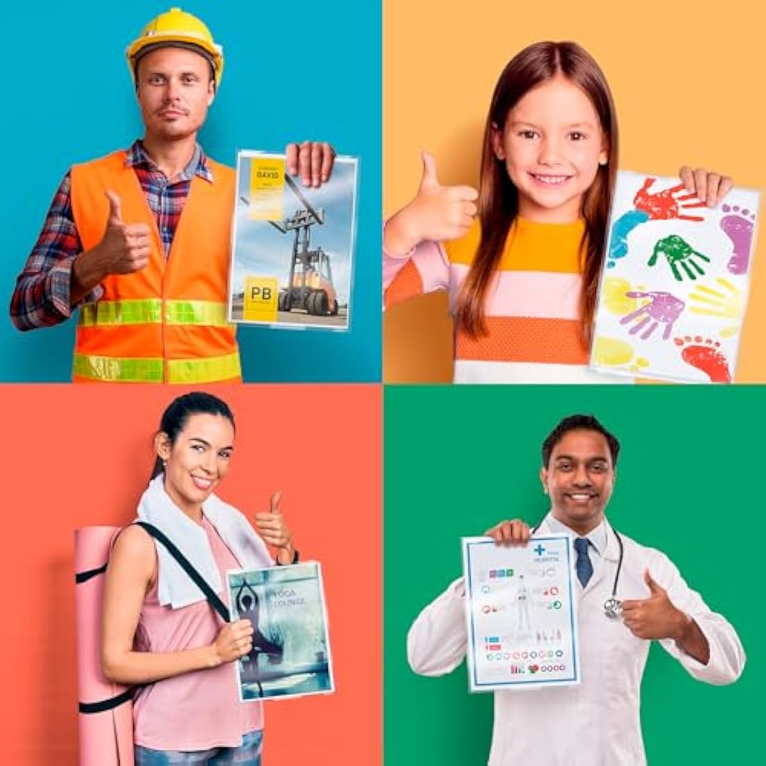 Leitz 73681036 iLam A4 Laminator, Ideal for Home Office, iLam - Metallic Blue