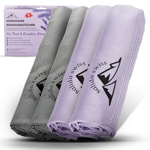 Salida Swiss Microfibre Cloth Set 4 Pack - The Original from Switzerland, 7649988467820