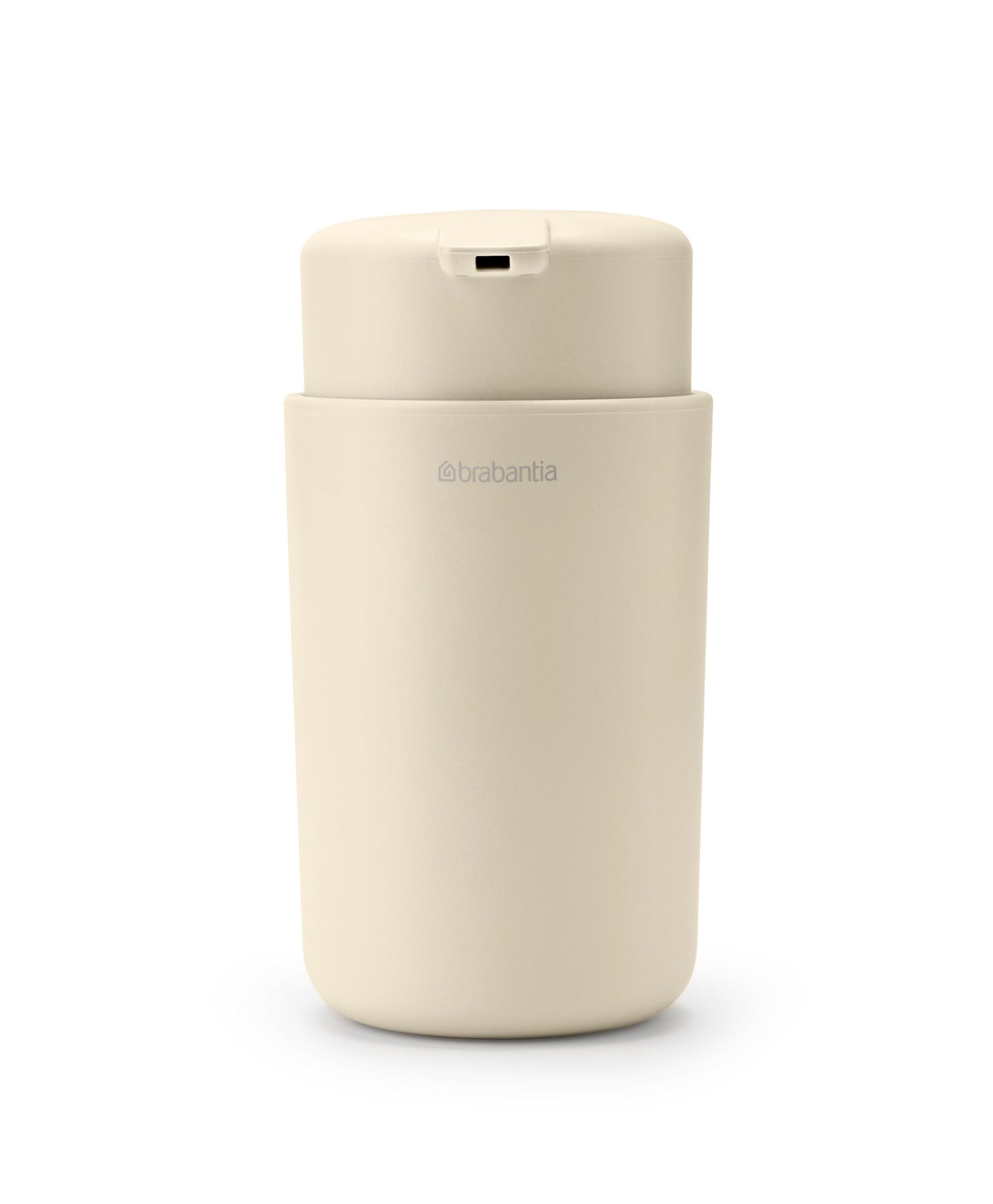 Brabantia - ReNew Soap Dispenser 250 ml - Non-Drip Pump Mechanism - Easy to Refill - Removable Holder - Corrosion Resistant - Stylish Bathroom