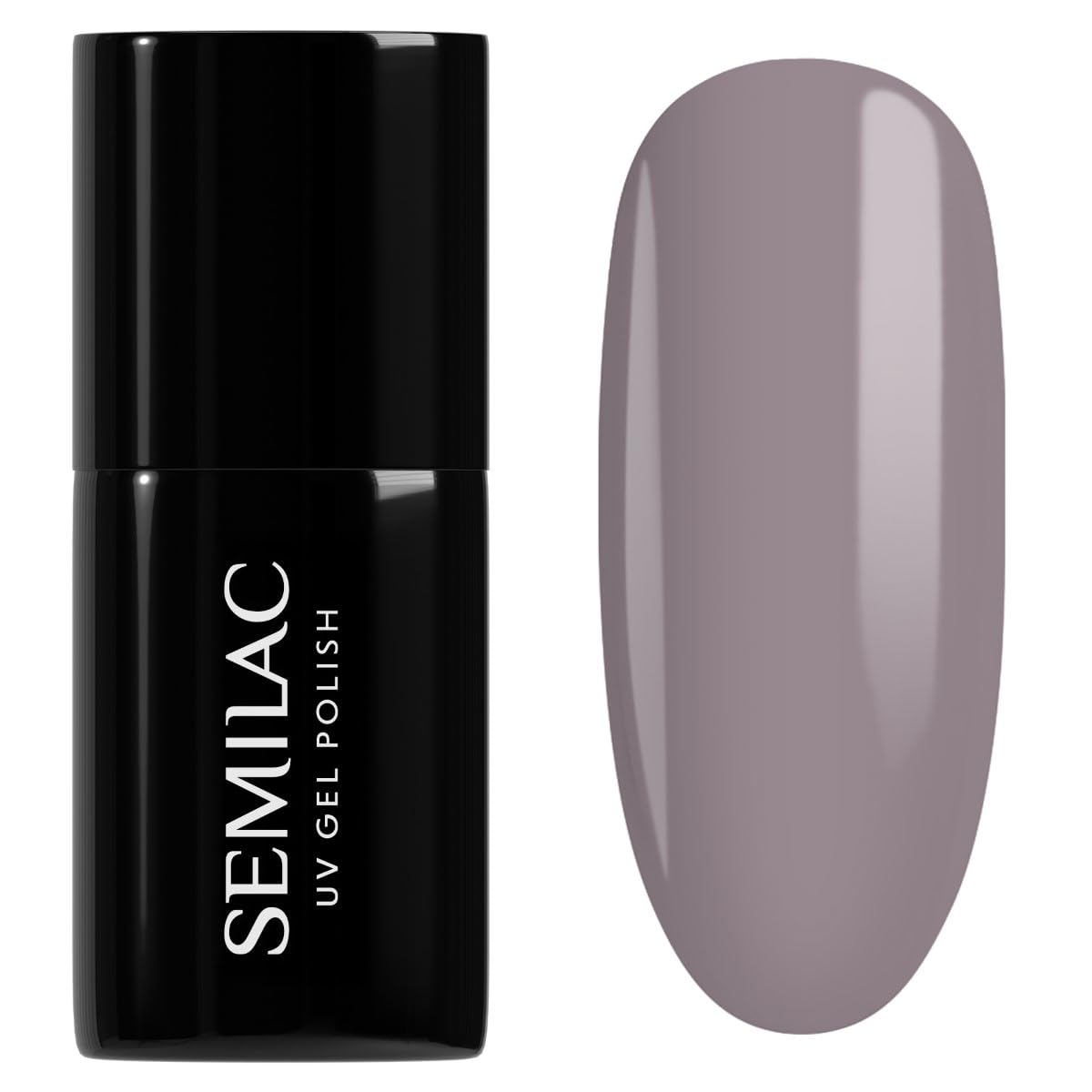 SEMILAC Gel Nail Polish 140 Little Stone - Full Coverage Gel Polish - Soak Off Easy To Use LED/UV Nail Lamp - Long Lasting Manicure and Pedicure up to