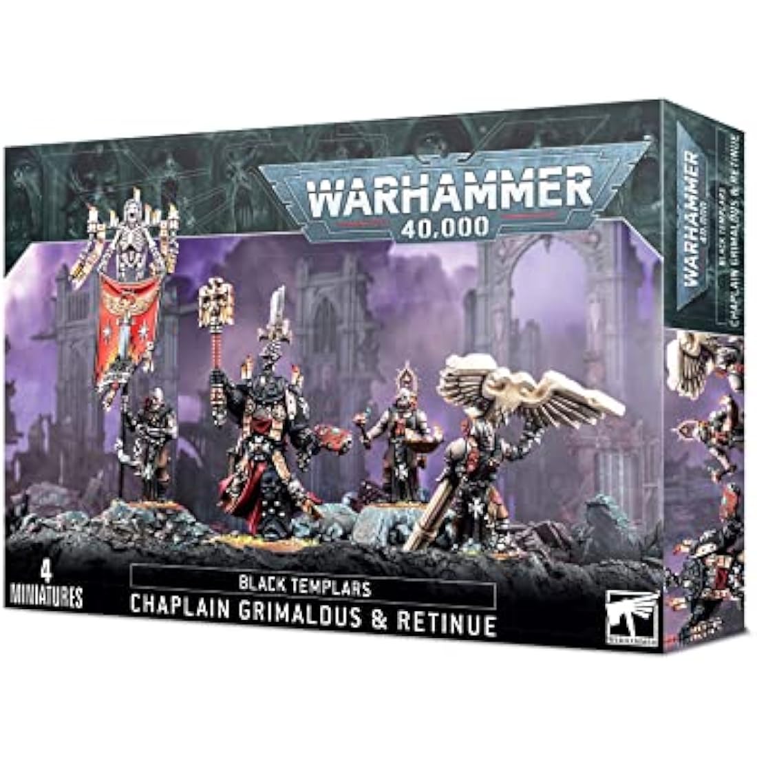 Games Workshop - Warhammer 40,000 - Black Templars: Grimaldus & Retinue