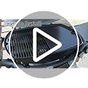 GFTIME 7646 Cast Iron Cooking Grid Grate for Weber Q300 Q320 Q3000 Q3200 Series Gas Grills, Replacement Spare Parts for Weber 7646 7584, (63.5 x 45.2cm in Total), 2 Pack