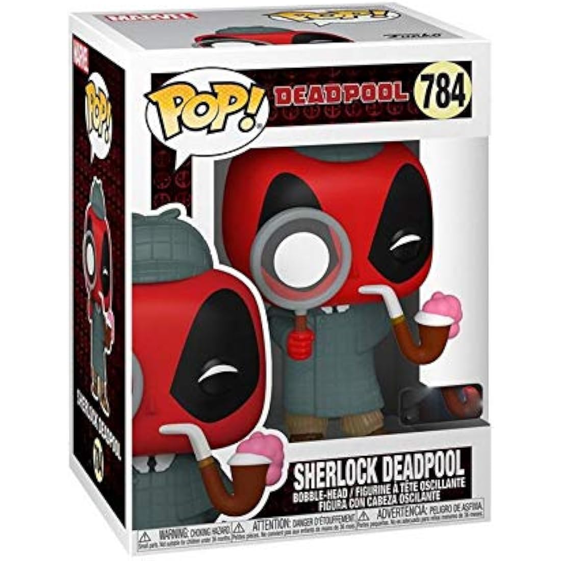 Funko POP! Deadpool #784 Sherlock Deadpool Exclusive
