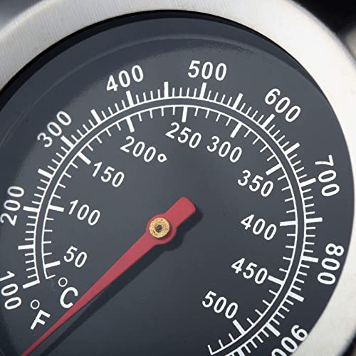 Mtsooning 1Pc 3" BBQ Thermometer Gauge Face 1000F Temperature Barbecue Charcoal Grill Smoker