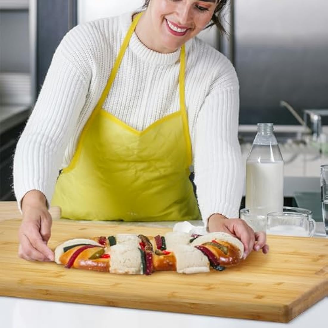 Utoplike Extra Large Bamboo Cutting Board