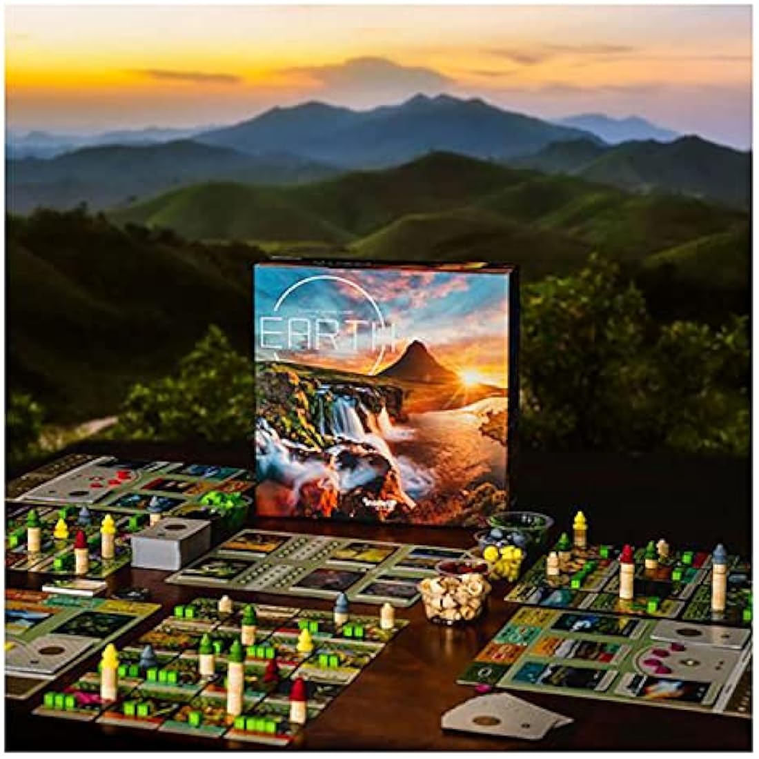 Inside Up Games | Earth | Board Game | Ages 14+ | 1-5 Players | 45-90 Minutes Playing Time, G121620
