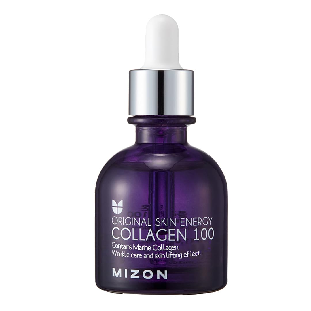 COLLAGEN 100 30ml Korean Skincare - Marine collagen serum for face - Intensive anti-aging treatment - Reduces wrinkles & fine lines