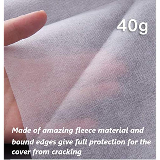 KAHEIGN 2 x 10M Plant Frost Protection Fleece, 30gsm Garden Fleece Plant Antifreeze Cloth Winter Plant Protection Fabric, Cover From Birds and Insects