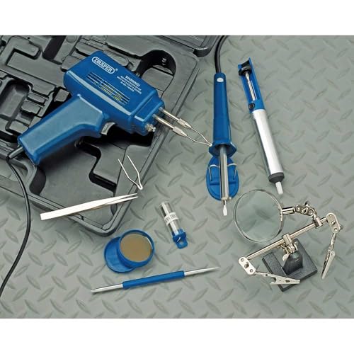 Draper 71421 230-Volt Soldering Kit, Blue