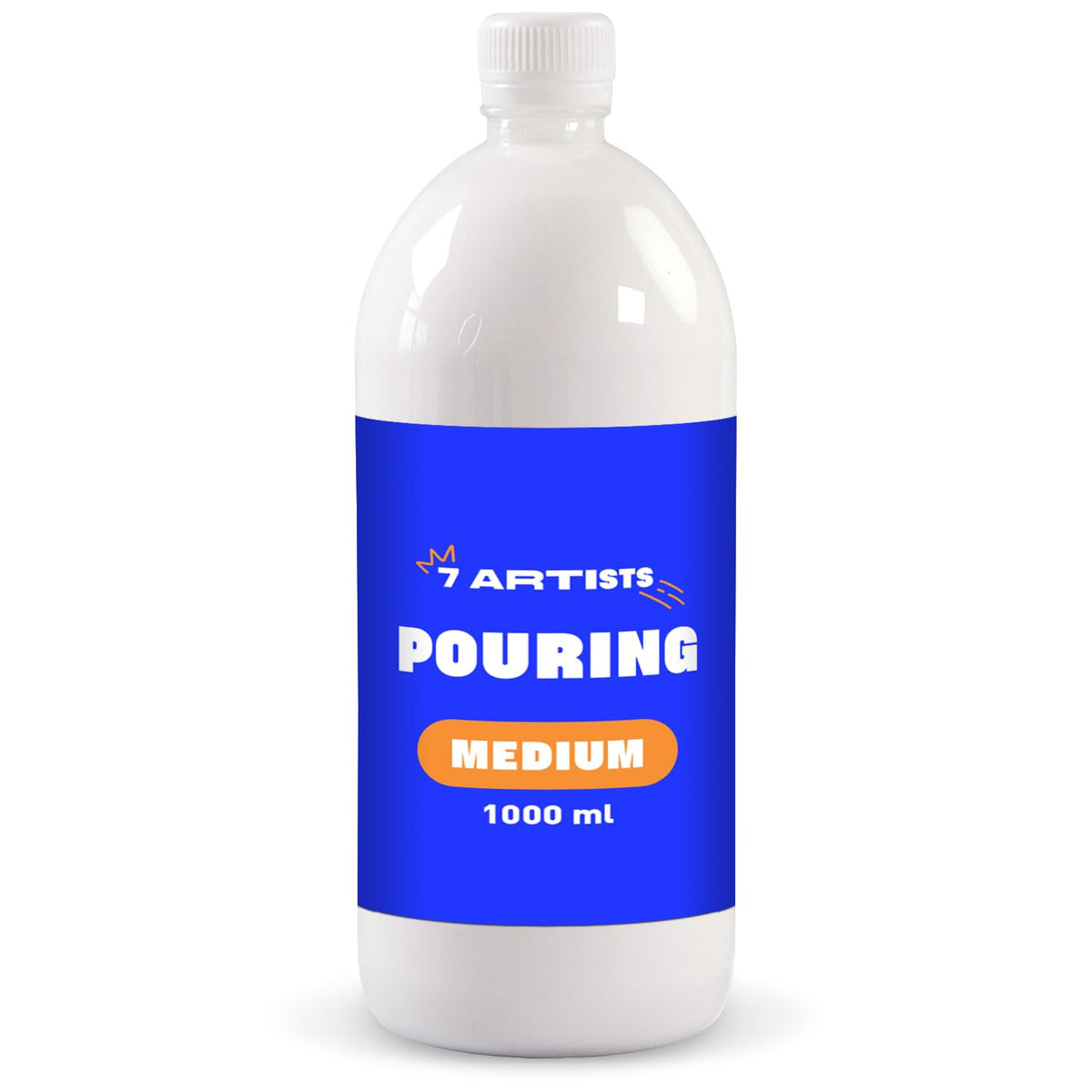 7 Artists Professional Pouring Medium - 1000 ml Kit for Acrylic Paint Pouring