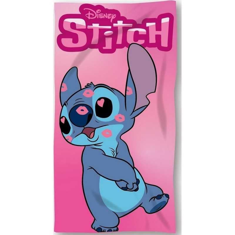 ARLIS Lilo and Stitch Beach Towel 70 x 140 cm Pink