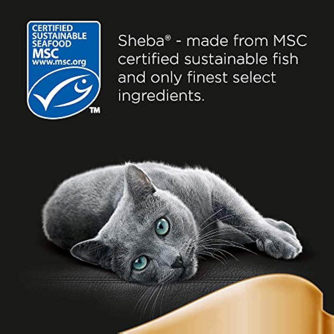 SHEBA Fresh Choice Cat Pouches Fish Collection in Gravy 45x50g