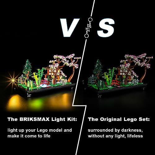 BRIKSMAX Led Lighting Kit for LEGO-10315 Tranquil Garden - Compatible with Lego Icons Building Set- Not Include Lego Set