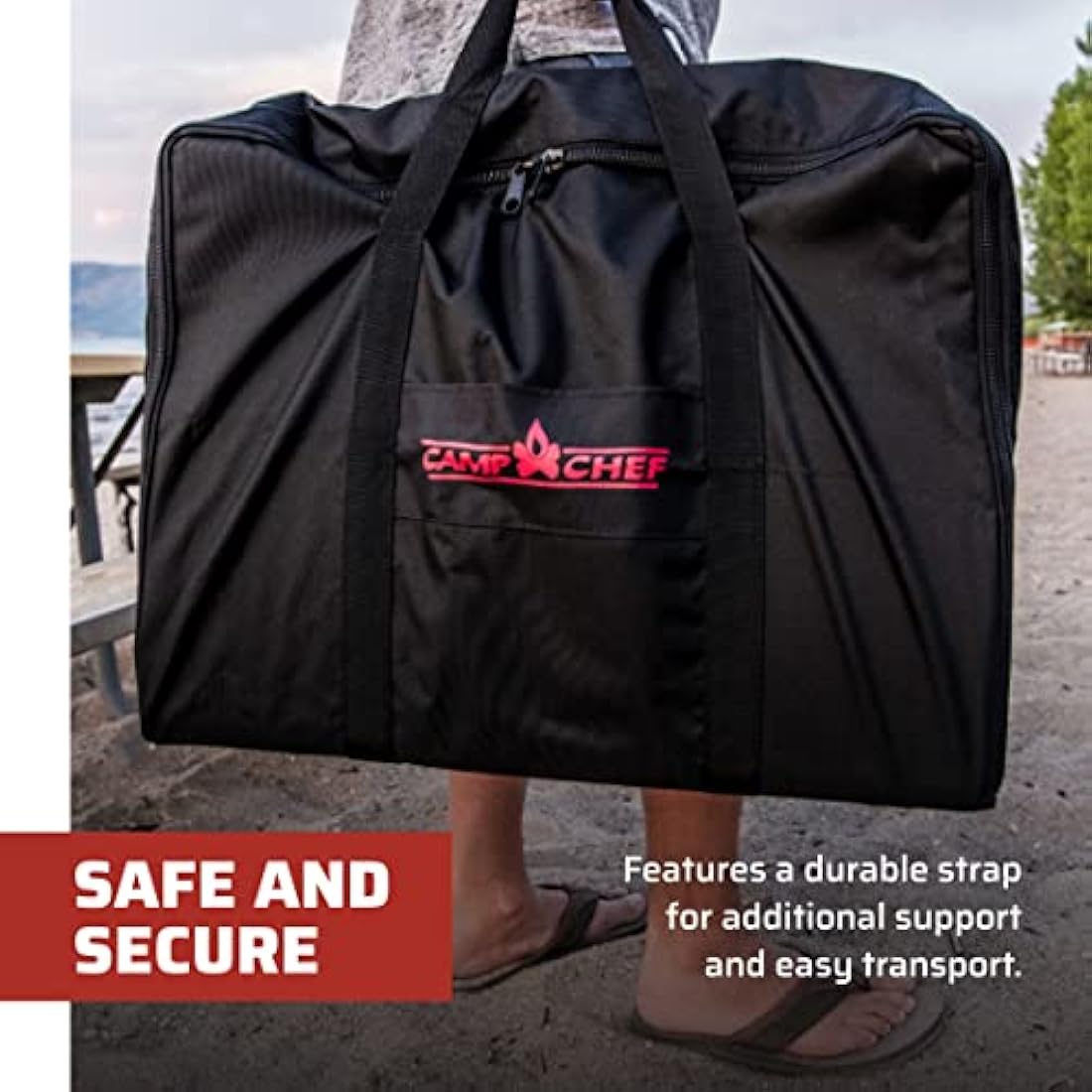 Camp Chef Accessory Carry Bag - Camp Gear Bag for Outdoor Cooking Equipment & Camping Gear - 16" x 24"