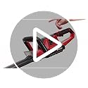 Einhell Power X-Change 36V Cordless Hedge Trimmer - 65cm (26 Inch) Cutting Length, Laser-Cut Diamond-Ground Steel Blades - GE-CH 36/65 Li Electric Hedge Trimmer Cordless (Battery Not Included)