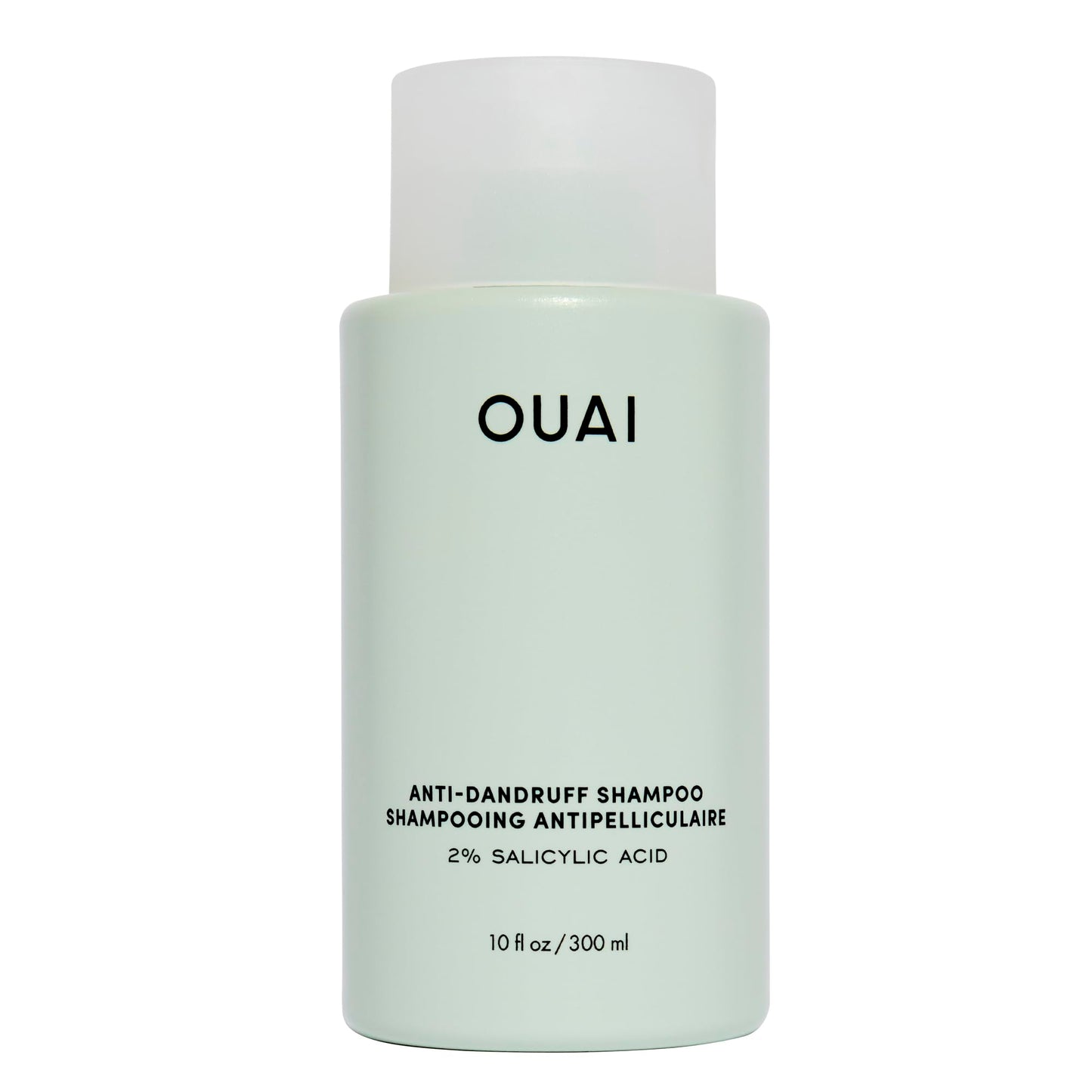 OUAI Anti-Dandruff Shampoo - Soothing Salicylic Acid Shampoo for Flaky, Dry and Itchy Scalp - Reduces Itching, Redness and Irritation - Sulfate Free