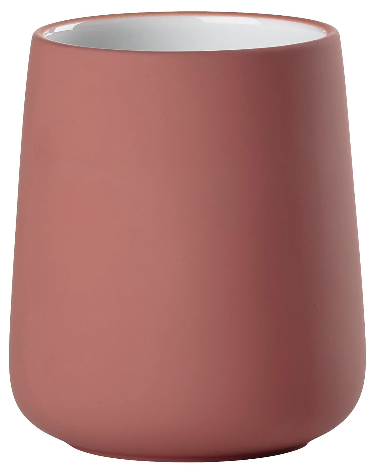 Zone Denmark Nova Toothbrush Cup Diameter 8 x 10 cm Peach Red