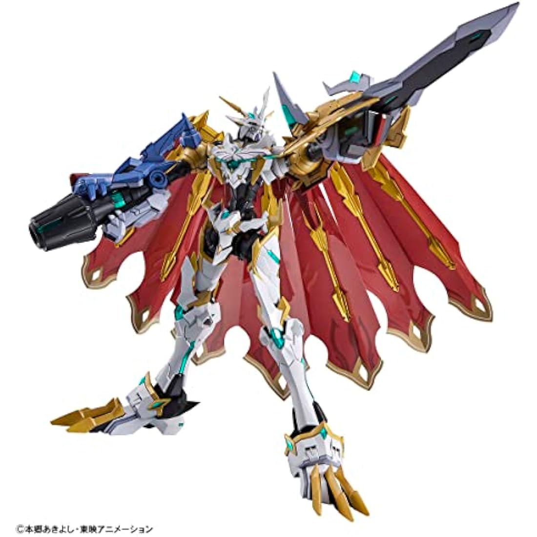 BANDAI GUNDAM - Figure Rise Amplified Omegamon Xantibody - Model Kit,199617