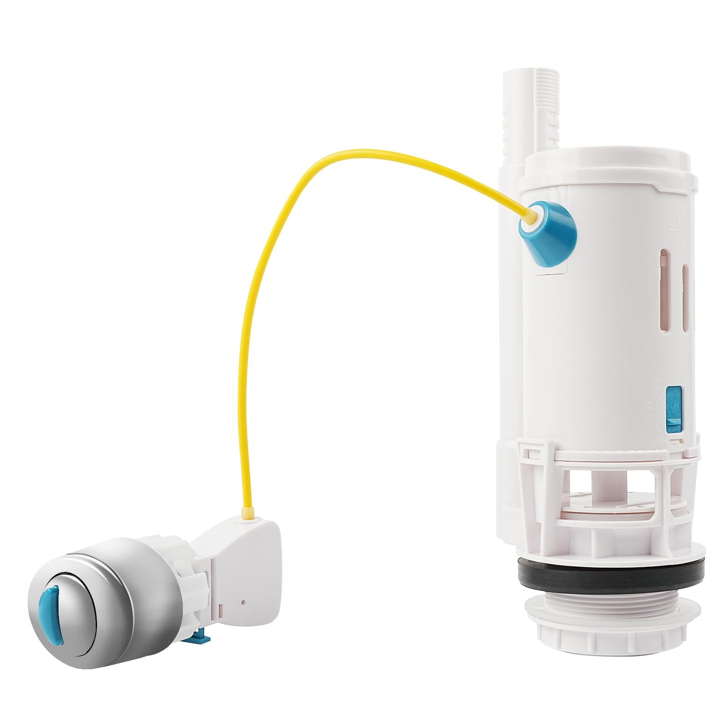 Toilet Flush System Replacement, KissDate Dual Flush and Flush Button Toilet Cistern Flush Parts with Push Button Toilet Flush System Replacement