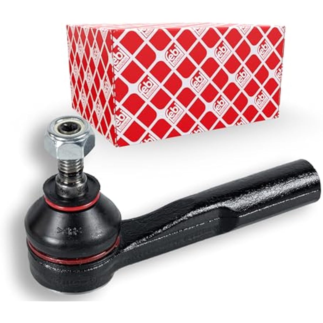 febi bilstein 28619 Tie Rod End with nut, pack of one