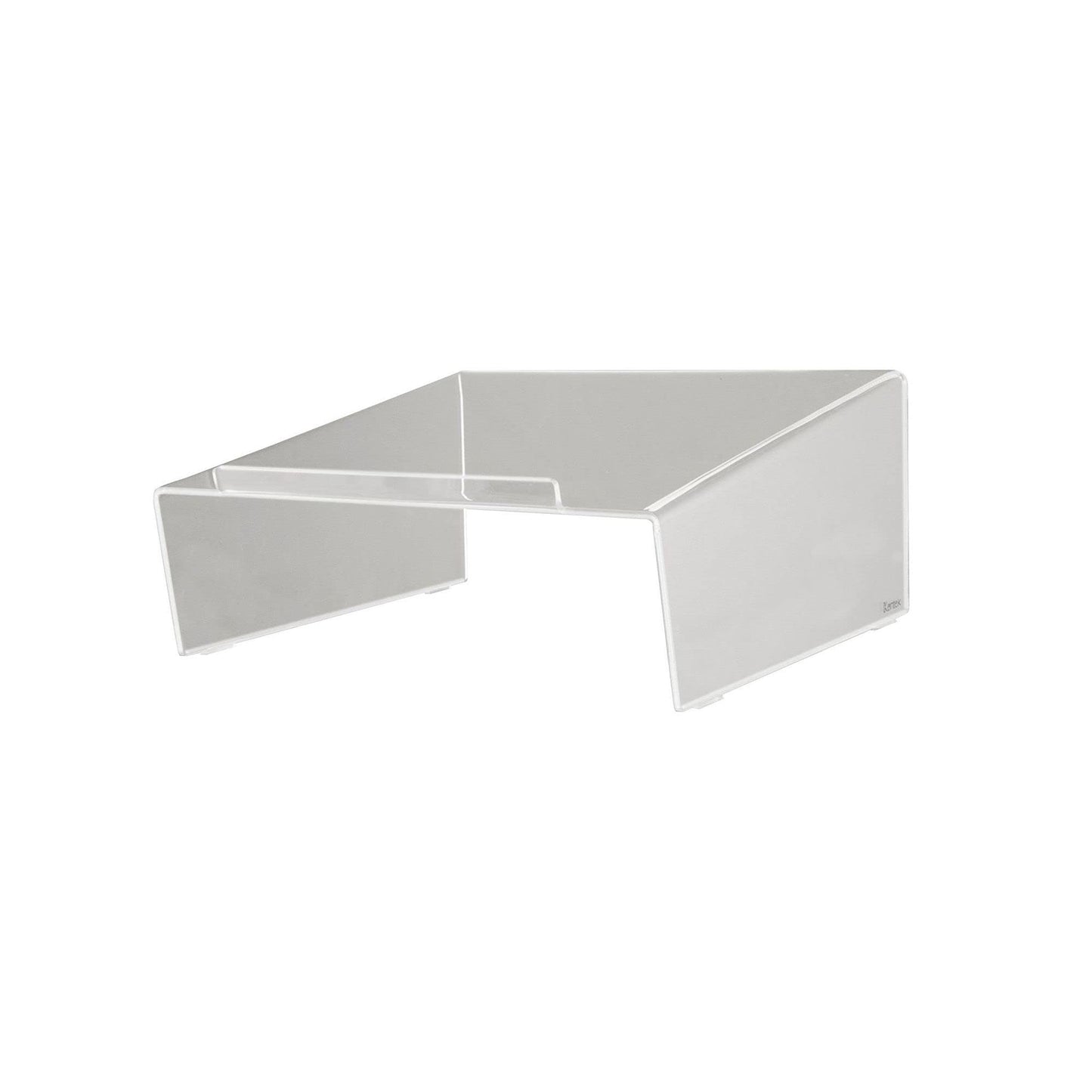 Kantek Angled Telephone Stand, Clear Acrylic, 10 x 9.5 x 4.5 Inches (ATS580)