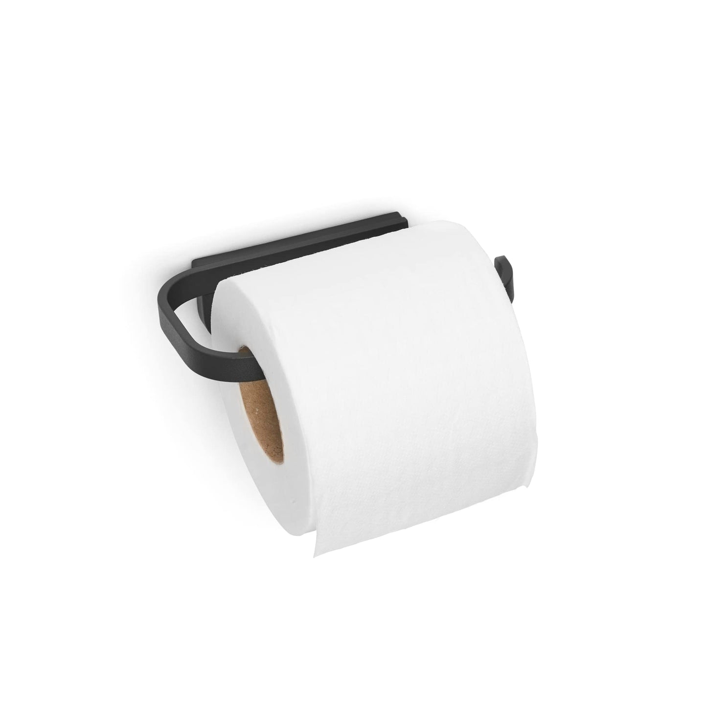 Brabantia - Mindset Toilet Roll Holder - Fits All Regular Roll Sizes - Wall-Mounted - Corrosion Resistant - Bathroom Accessory - Fixing Materials