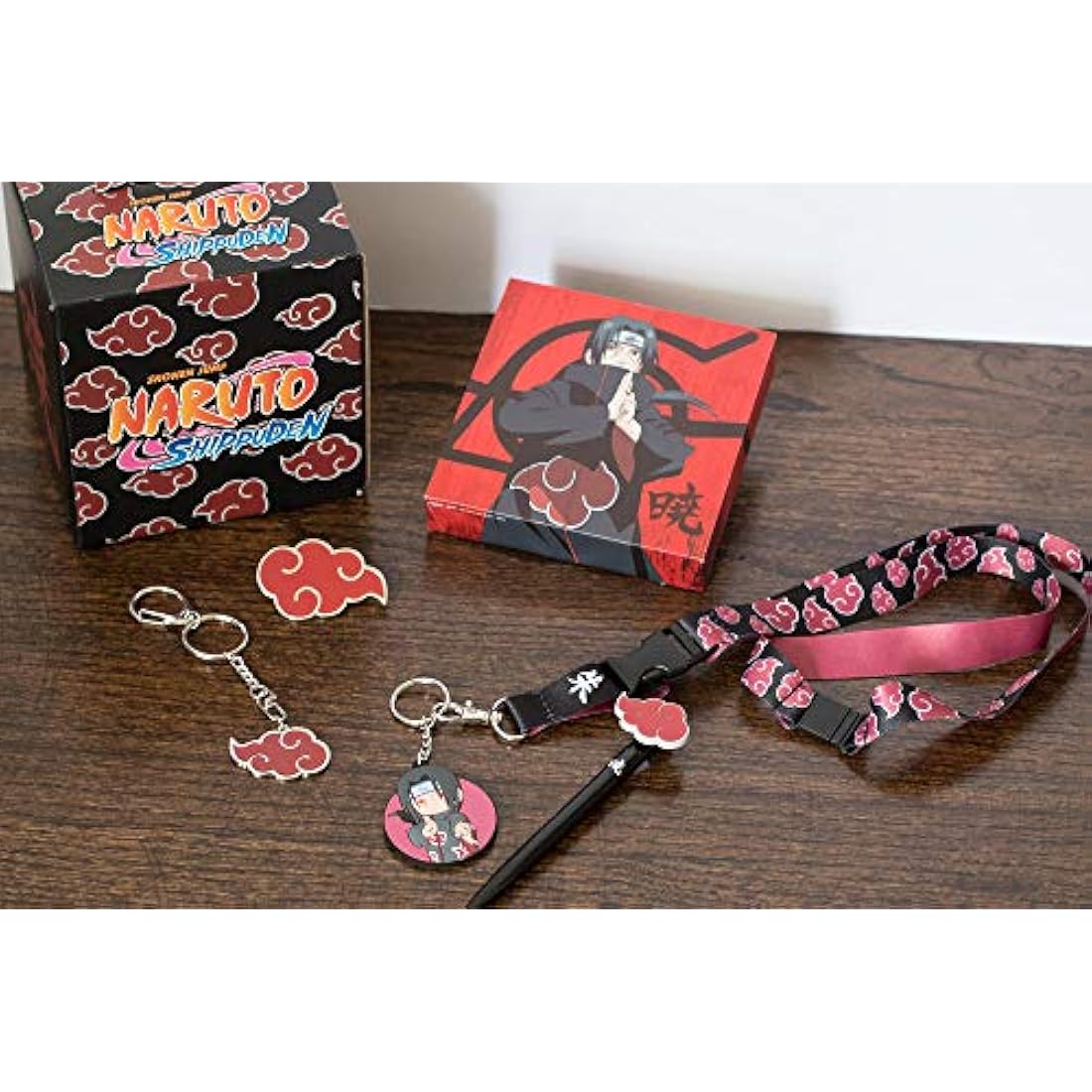Just Funky Naruto Shippuden Akatsuki Collector Looksee Box | Includes 5 Themed Collectibles