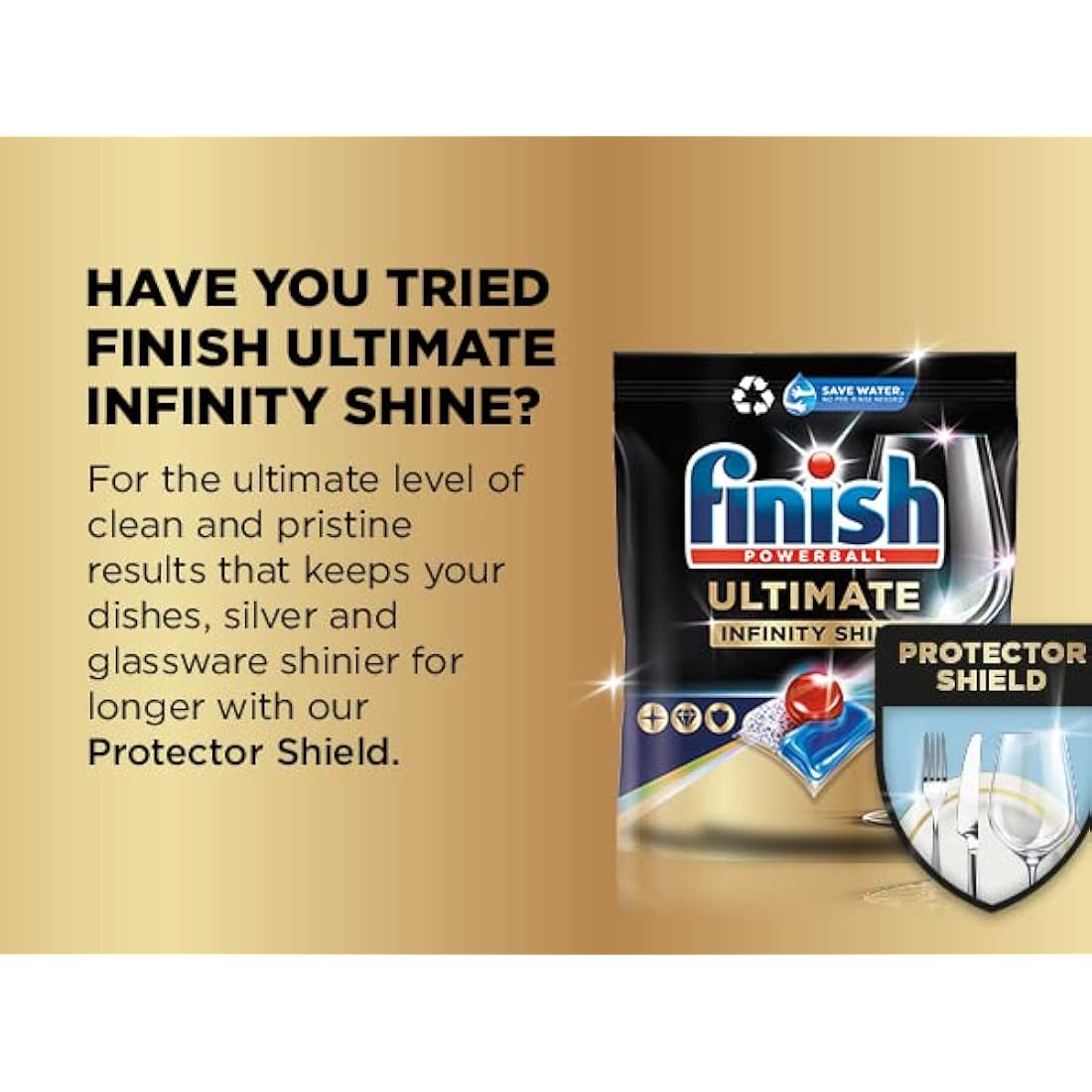 Finish Powerball All in 1 Max Lemon Dishwasher Mega Value 90 Tablets