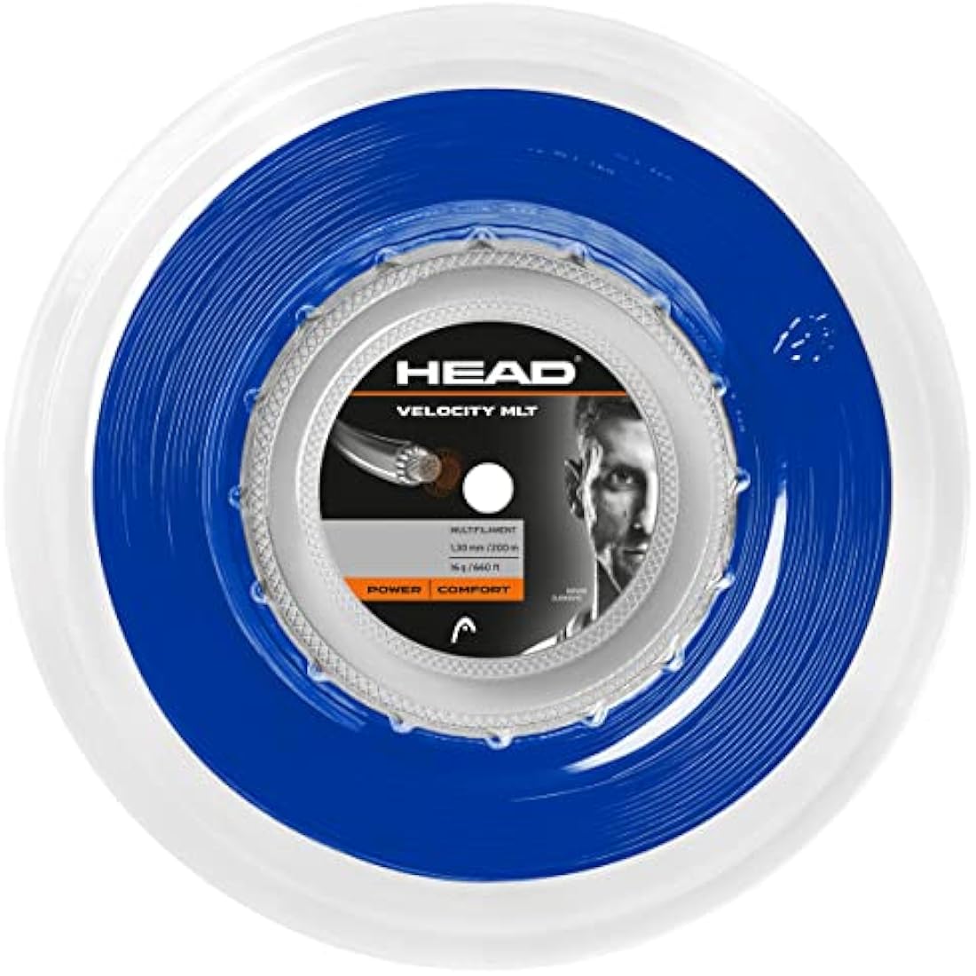 HEAD Unisex - Adult Velocity Mlt Roll Tennis String, Unisex - Adults