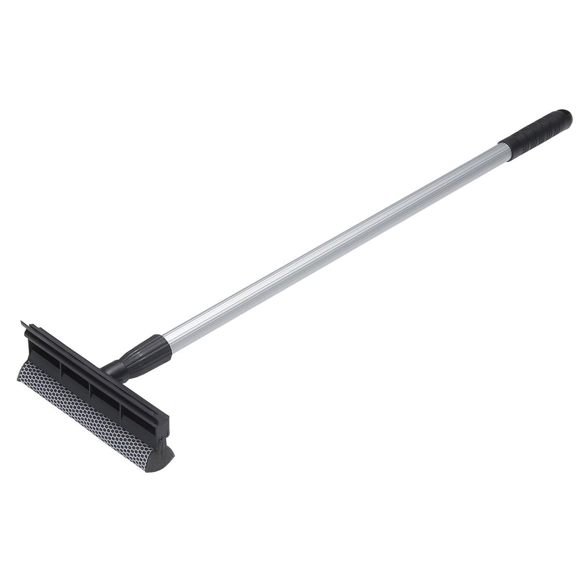 Vikan 473952 Windscreen Scraper with Sponge and Telescopic Handle, Black, 710 mm Length, 80 mm Width, 65 mm Height